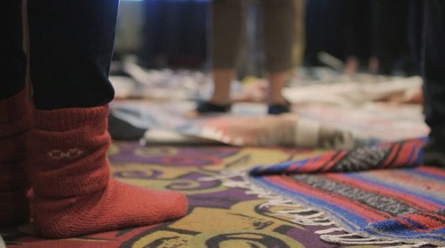 Pieds et couvertures