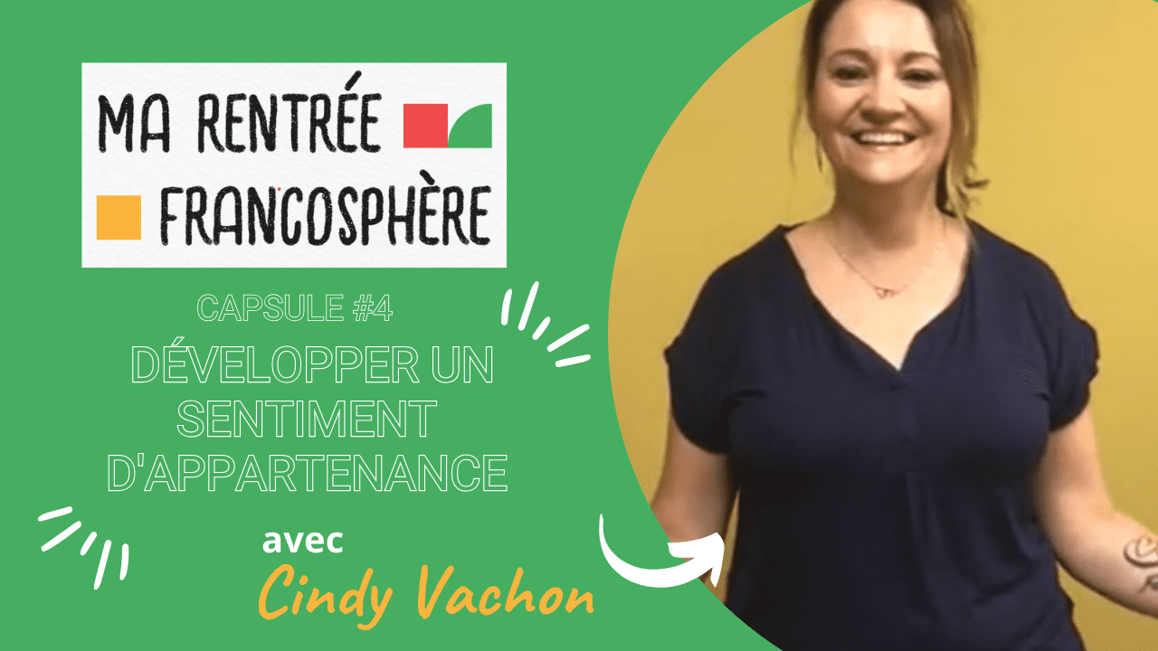 Vignette video trousse Développer un sentiment d’appartenance
